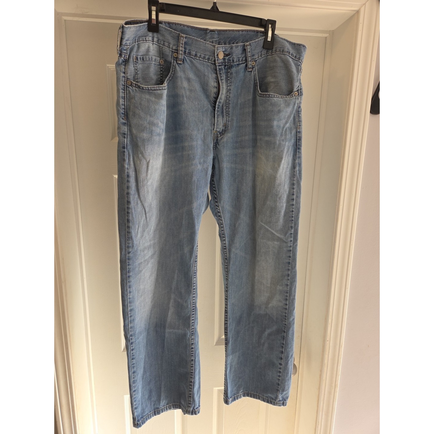 Vintage Levis 559 Jeans Mens 38x30 Relaxed Fit Bootcut Blue Denim